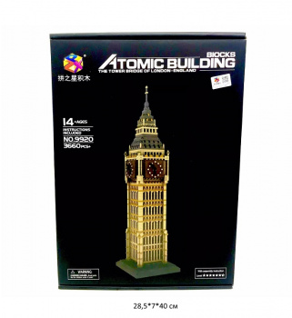 Конструктор арт. 9920 Башня Биг Бен 3660 дет. в кор._ Конструктор арт. 9920 Башня Биг Бен 3660 дет. в кор._