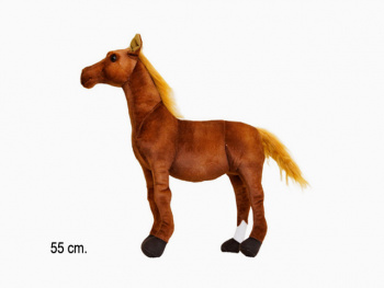 им Лошадь арт. 401055 Коричневая Стоит 55*60 см 1 шт. в пак. им Лошадь арт. 401055 Коричневая Стоит 55*60 см 1 шт. в пак.