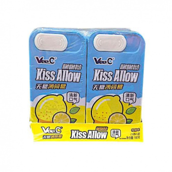 Конфета арт. 762514-2/ Драже мятное без сахара "Лимон" 15 г 12 шт. в кор.'