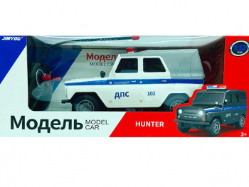 Машина на р/у арт. JY-4014 УАЗ Хантер ДПС в кор.~ Машина на р/у арт. JY-4014 УАЗ Хантер ДПС в кор.~