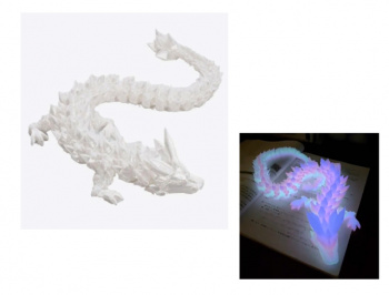 Фигурка 3Д арт. A015 Дракон светящийся подвижный в пак.• Фигурка 3Д арт. A015 Дракон светящийся подвижный в пак.•