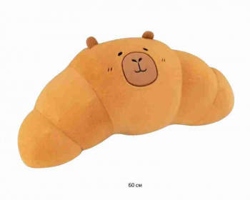 им Капибара арт. YE241222-2-2 Подушка "круассан" 60 см в пак.) им Капибара арт. YE241222-2-2 Подушка "круассан" 60 см в пак.)