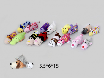 им Вывернушка арт. 1309-9/10 Зверюшка ассорти маленькая в пак.~/170 шт./