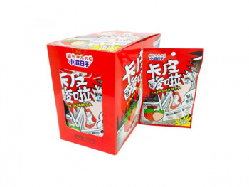 Конфета арт. 640138-1 Кислая Клубника 20 г 20 шт. в красной кор.;/