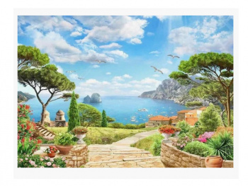Картина по номерам арт. RA73980 Тропинка к морю 40*50 в кор. Картина по номерам арт. RA73980 Тропинка к морю 40*50 в кор.