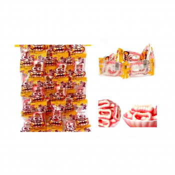 Мармелад арт. 060420/323239 Жевательный "Челюсть" 10 г 60 шт. упаковка*