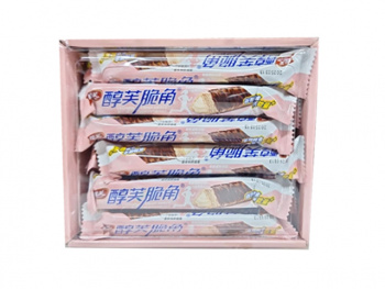 Печенье арт. 423521/423491 В глазури с начинкой 11 г 30 шт. розовая кор.'