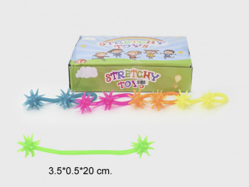 Антистресс арт. 2210-8 Звезда двойная тянучка (50 шт.) в кор.= Антистресс арт. 2210-8 Звезда двойная тянучка (50 шт.) в кор.=