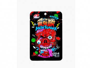 Конфета арт. 101678/79816/530779 Кислая "Зомби" Арбуз 20 г в пак. 20 шт. в кор.'#