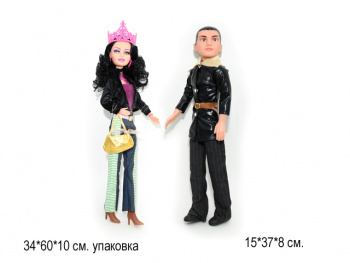 ПУ_Кукла арт. 8876-14" семья ( 62 см.)  в пак.
