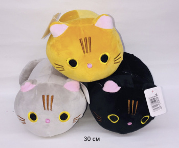им Кот арт. 90907-102/80822-30/90530-2 Толстячок цвета микс 30 см в пак.) им Кот арт. 90907-102/80822-30/90530-2 Толстячок цвета микс 30 см в пак.)