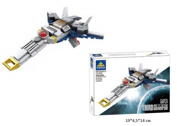 Конструктор арт. KY6620-2 Космический корабль 121 дет. в кор.• Конструктор арт. KY6620-2 Космический корабль 121 дет. в кор.•