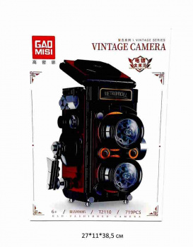 Конструктор арт. T2110 Винтажная фотокамера 719 дет. в кор._ Конструктор арт. T2110 Винтажная фотокамера 719 дет. в кор._