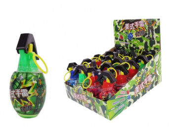 Конфета арт. 520118 Жидкая "Граната" 50 мл вкусы микс 20 шт. упаковка