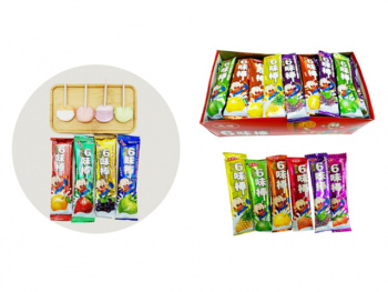 Конфета арт. 500131 Карамель на палочке "Микс вкусов" 60 шт. в кор.#;*