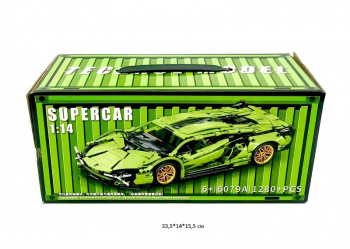 Конструктор арт. SY-6079A Автомобиль 1280 дет. в кор._~ Конструктор арт. SY-6079A Автомобиль 1280 дет. в кор._~