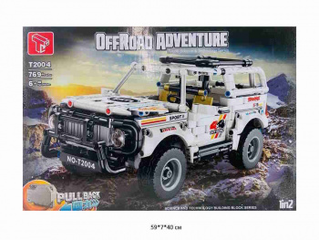 Конструктор арт. T2004 Автомобиль инерц. 769 дет. в кор.~ Конструктор арт. T2004 Автомобиль инерц. 769 дет. в кор.~