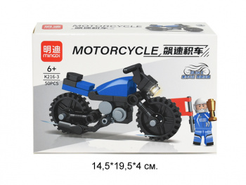 Конструктор арт. K216-3 Мотоцикл в кор.= Конструктор арт. K216-3 Мотоцикл в кор.=