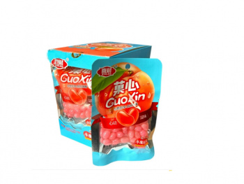 Конфета арт. 080361/080330-2 Жевательные бобы "Персик" 35 г 20 шт. в кор.';