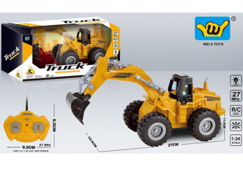 Экскаватор на р/у арт. WL-176B" Свет в коробке 36*12*17