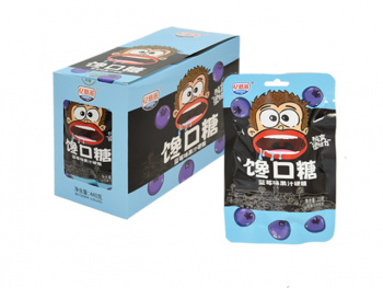 Конфета арт. 640022-4 Кислая "Черника" 22 г 20 шт. в голубой кор.;/ Конфета арт. 640022-4 Кислая "Черника" 22 г 20 шт. в голубой кор.;/