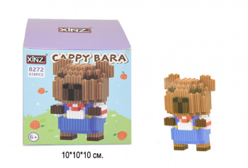 Конструктор арт. 8272-802-805 Микро Капибара 618 дет. в кор.=