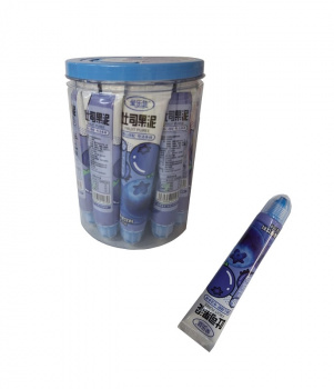 Желе арт. 001123/001079 Черничное 55 г в тюбике 20 шт. пластик. банка'#