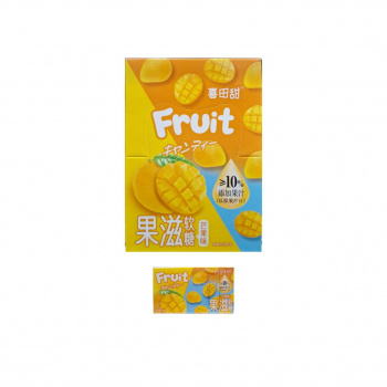 Конфета арт. 205168/205102 Жевательная "Манго" 20 г 20 шт. в кор.,