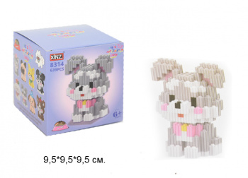 Конструктор арт. 8314-802-805 Микро Собачка сидит 639 дет. в кор.= Конструктор арт. 8314-802-805 Микро Собачка сидит 639 дет. в кор.=