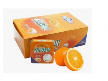 Жевательная резинка арт. 200129/200174/556673/556666 С начинкой "Апельсин" 13,5 г 30 шт. в кор.'