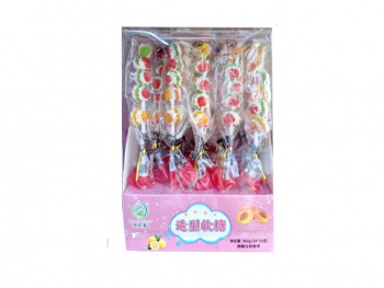 Мармелад арт. 170912-1 Фигурки "Тортики" 18 г на палочке 20 шт. в кор.