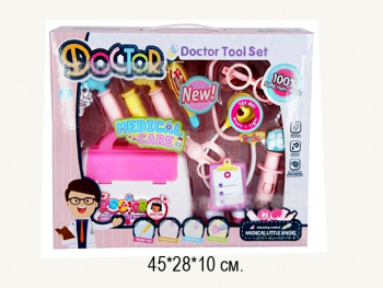 Набор доктора арт. 8114D-2 С чемоданчиком 18 предм. в кор._ Набор доктора арт. 8114D-2 С чемоданчиком 18 предм. в кор._