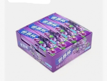 Конфета арт. 936769/936585 Жевательная "Виноград" 35 г 20 шт. в кор./