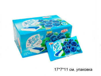 Жевательная резинка арт. 522616/522609 "Черника" 16 г 30 шт. в кор.