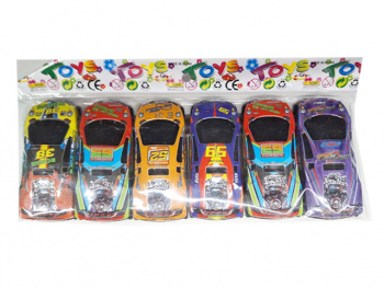 Набор машин арт. 19601/123-60 Спорт 6 шт. в пакете=