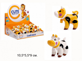 Зав. корова арт. S132 Цвета микс (12 шт.) шоубокс• Зав. корова арт. S132 Цвета микс (12 шт.) шоубокс•