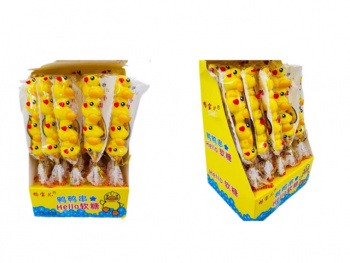 Мармелад арт. 800593 "Утка" фигурки на палочке 16 г 20 шт. упаковка#