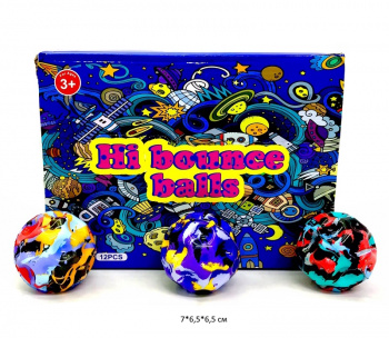 Антистресс арт. 35-2-805 Мяч "Космос" цвета микс (12 шт.) шоубокс_ Антистресс арт. 35-2-805 Мяч "Космос" цвета микс (12 шт.) шоубокс_