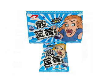 Конфета арт. 101722 Кислая Черника 22 г 20 шт. в кор.