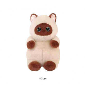 им Кошка арт. 209708 Толстячок сиамский 40 см в пак.