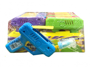 Конфета арт. 835731/835724 Карамель на палочке "Пистолет" 4,5 г 12 шт. в открытой кор.*