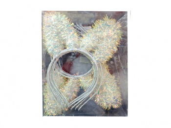 Ободок арт.  42718/DP24E-016-709 "Ушки мишура" 1шт. в пак. (12 шт.) упаковка