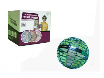 Шар летающий арт. MQ9218 Спиннер цвета микс, от руки, USB в кор.=
