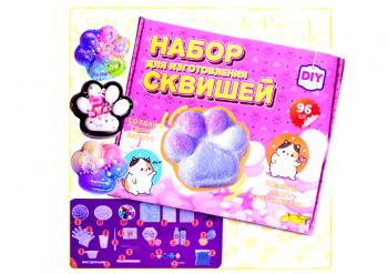 Антистресс арт. PT-2325 Набор "Сделай лапку сам" в кор.