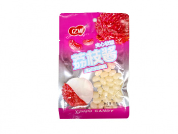 Конфета арт. 224738 Жевательные бобы "Личи" 35 г 20 шт. упаковка;*