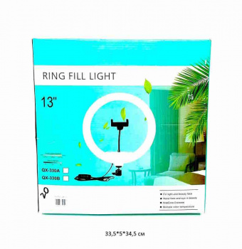 Кольцо осветитель арт. QX-330 d 33 см в кор._ Кольцо осветитель арт. QX-330 d 33 см в кор._