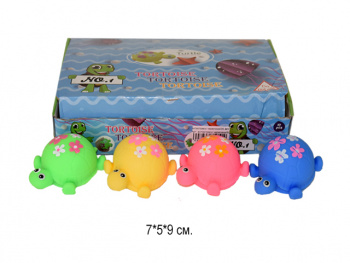 Антистресс арт. 710514 Черепаха цветочки в пак. (12 шт.) шоубокс+ Антистресс арт. 710514 Черепаха цветочки в пак. (12 шт.) шоубокс+