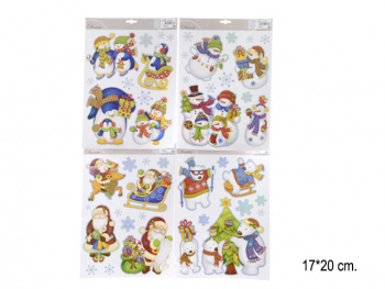 Наклейка арт. 60121 "Снеговики" (20 шт.) в пак. Наклейка арт. 60121 "Снеговики" (20 шт.) в пак.