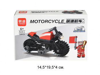Конструктор арт. K216-1 Мотоцикл в кор.= Конструктор арт. K216-1 Мотоцикл в кор.=