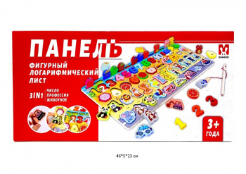 Деревянная игрушка арт. 2181-149 Набор логическая игра в кор._